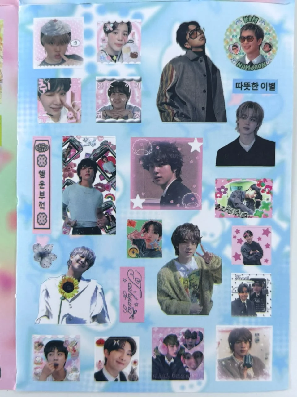 Sticker Sheets — BT7
