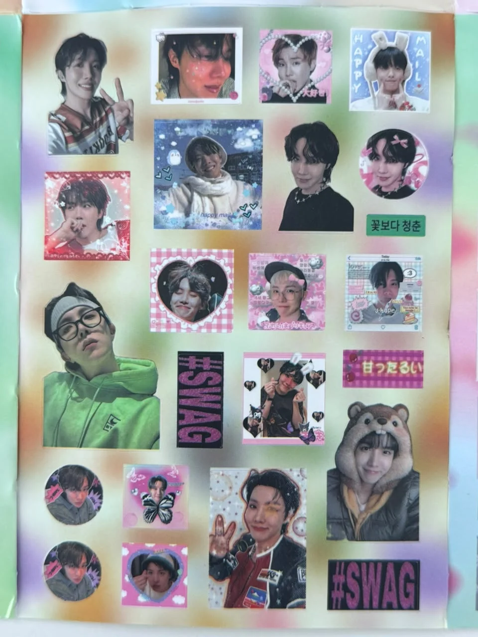 Sticker Sheets — JHOPE
