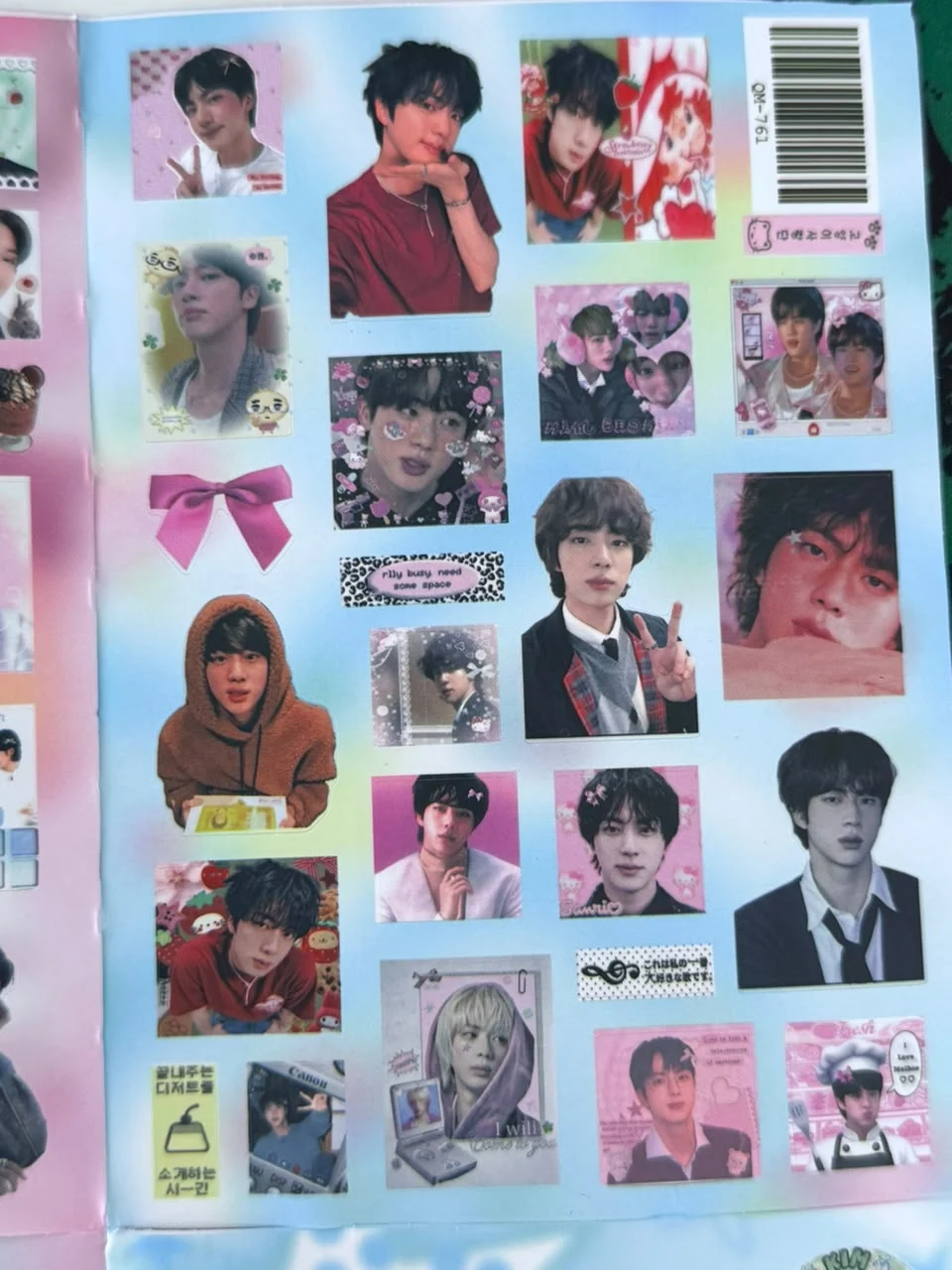 Sticker Sheets — JIN