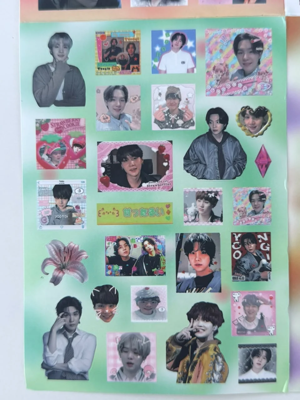 Sticker Sheets — SUGA