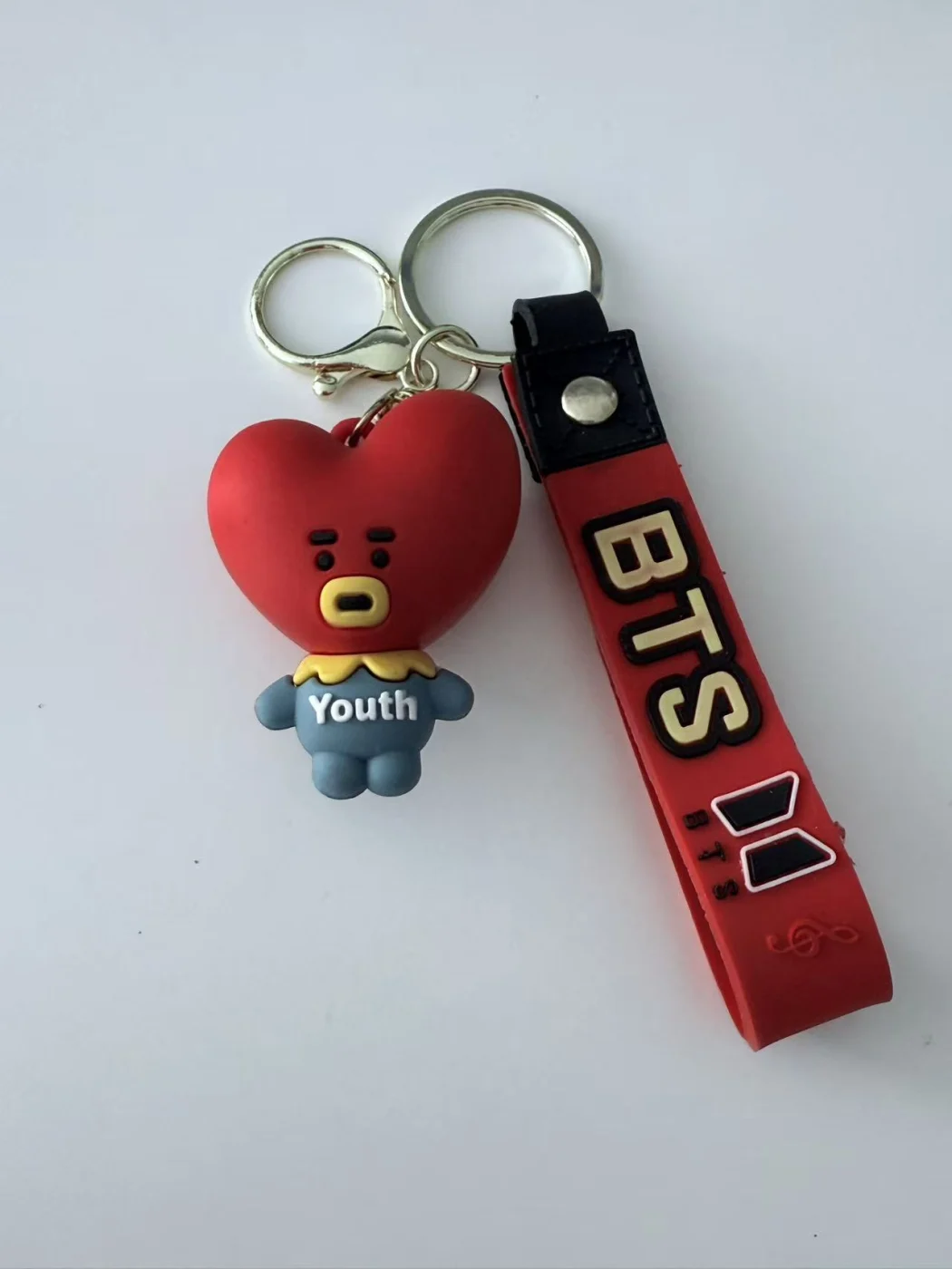 BT21 Rubber Keychains — TATA